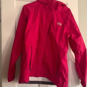 The North Face Antora rain jacket bright pink